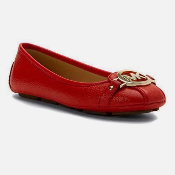 New Michael Kors Red Flats - Picture 3 of 12
